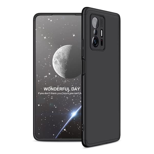 Xiaomi 11T Pro - Mattbehandlat Skal Svart