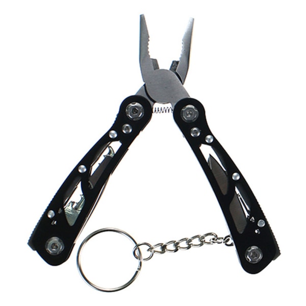 9 i 1 Multifunktionell Verktygs Set / Fickkniv Silver