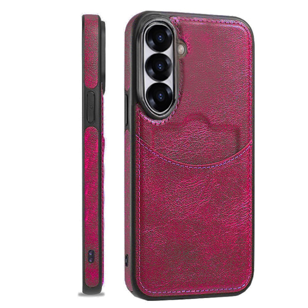 Samsung Galaxy S24 Plus - Skal med Kortfack & Premiumdesign Blå
