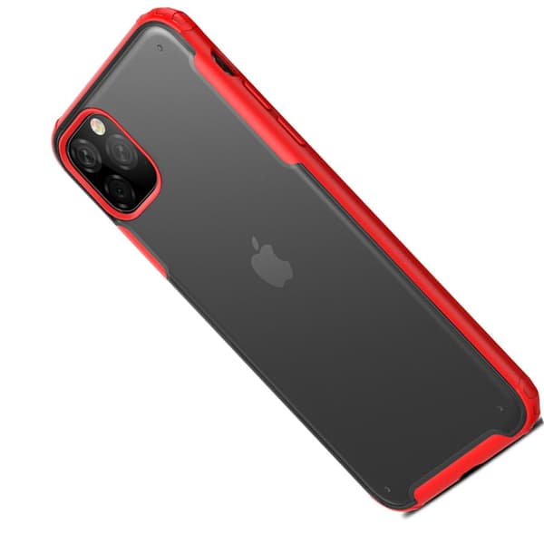 iPhone 11 Pro Max - Skyddande Bumper Skal (Wlons) Svart Svart