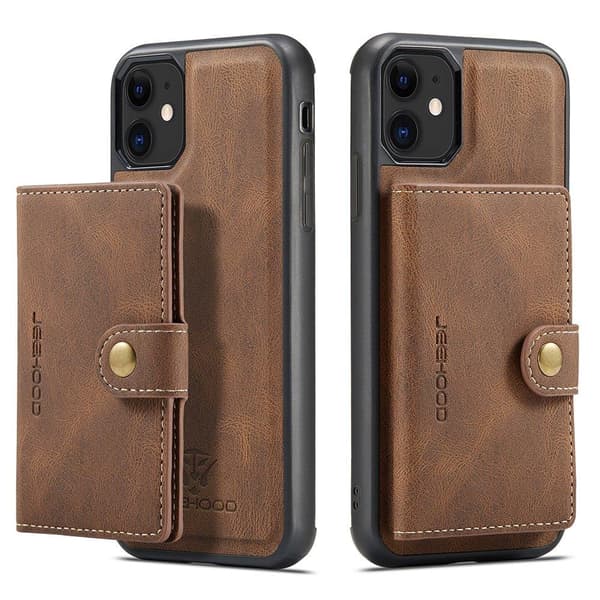 iPhone 11 - Cover med kortrum Röd