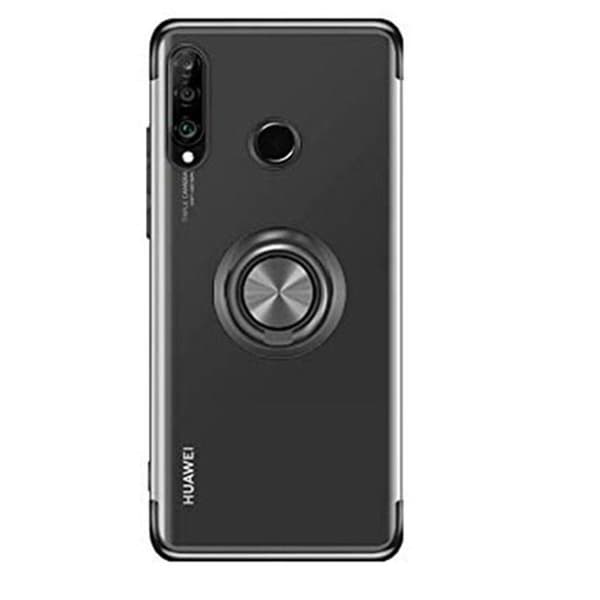 Huawei P30 Lite - Exklusivt Skyddande Skal (Ringhållare) Guld