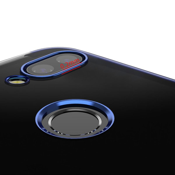 Huawei P30 Lite – iskuja vaimentava silikonisuojus (FLOVEME) Roséguld