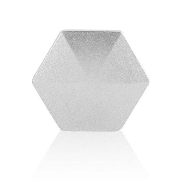 Anti-Stress Flipo Fidget Toy Spinning Flipping Silver Hexagon
