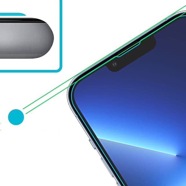 iPhone 16E  Transparent 3-pack skärmskydd Transparent