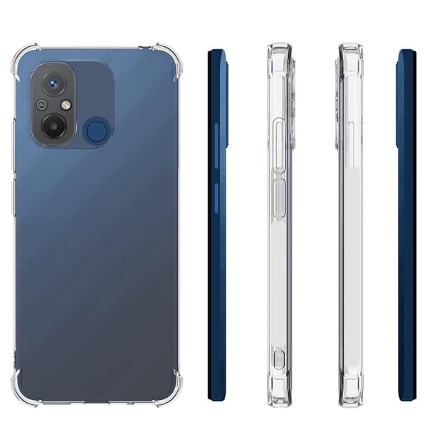 Smart Skyddsskal i Silikon - Xiaomi 12C Blue/Pink