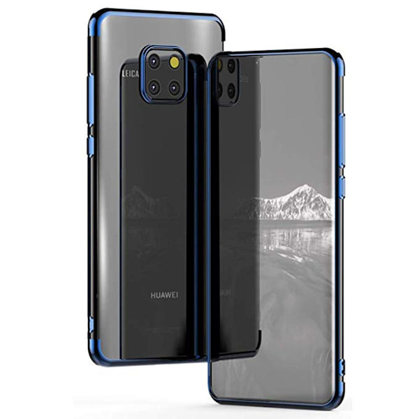 Effektfullt Skal av mjuk Silikon till Huawei Mate 20 Pro Silver