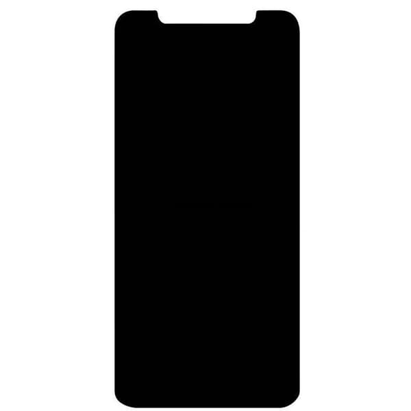 Näytönsuoja Anti-Spy 0,3mm iPhone 12 Pro Max Svart
