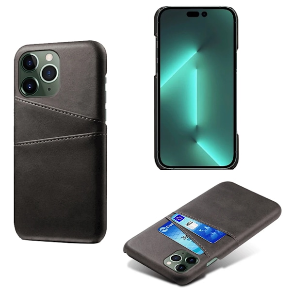 iPhone 16 Pro - Stilrent LEMANS Kortfacksskal Svart