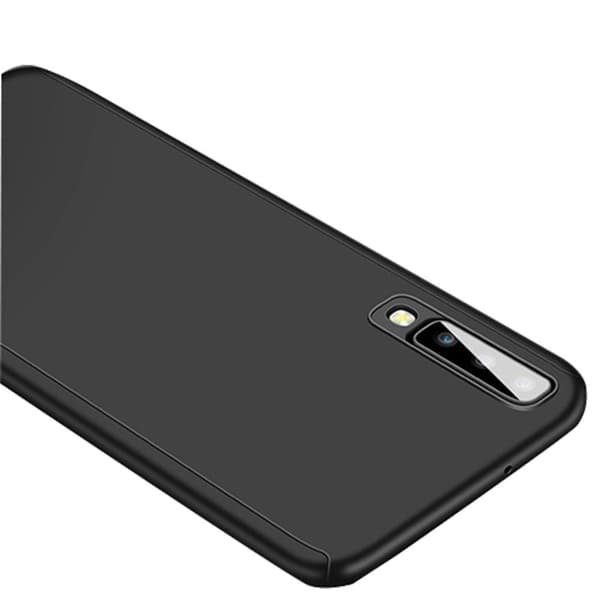 Samsung Galaxy A50 - Heltäckande Skyddande Skal Blå