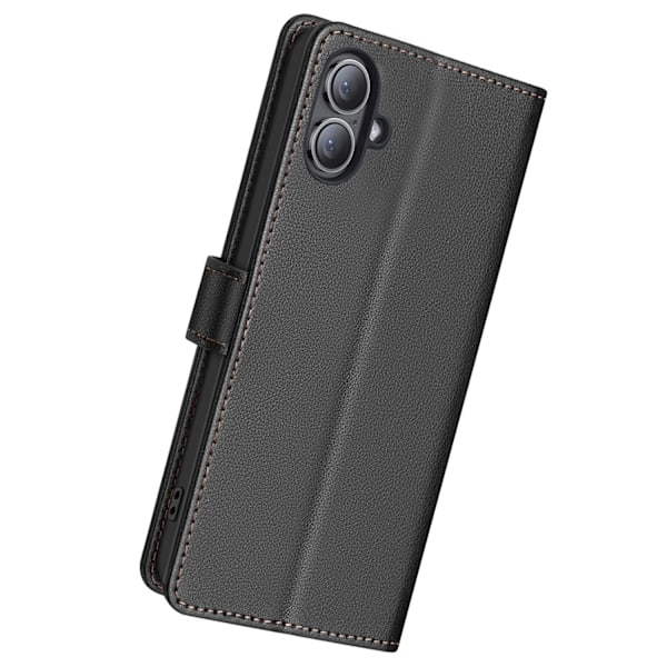 iPhone 16 Plånboksfodral - Lyxigt & Skyddande Mörkblå