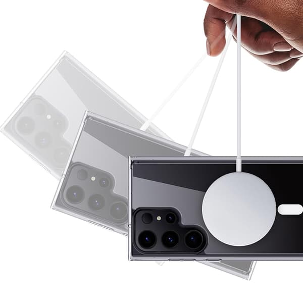 Galaxy S25 ULTRA -  ett flexibelt, stöttåligt material Transparent