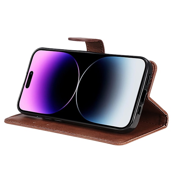 iPhone 14 Pro - FLOVEME Pl�nboksfodral Blå