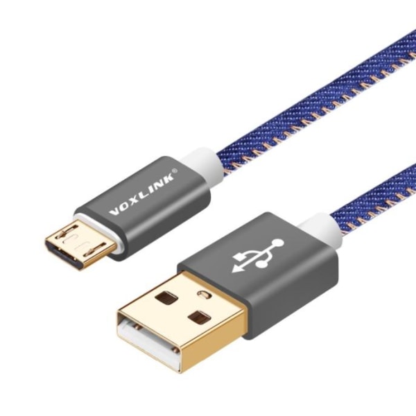 Högkvalité Micro-USB SnabbladdningsKabel  (0RIGINAL) Blå