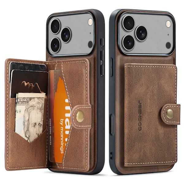 iPhone 17 Pro Max Wallet Case  Ersätt Plånboken Svart