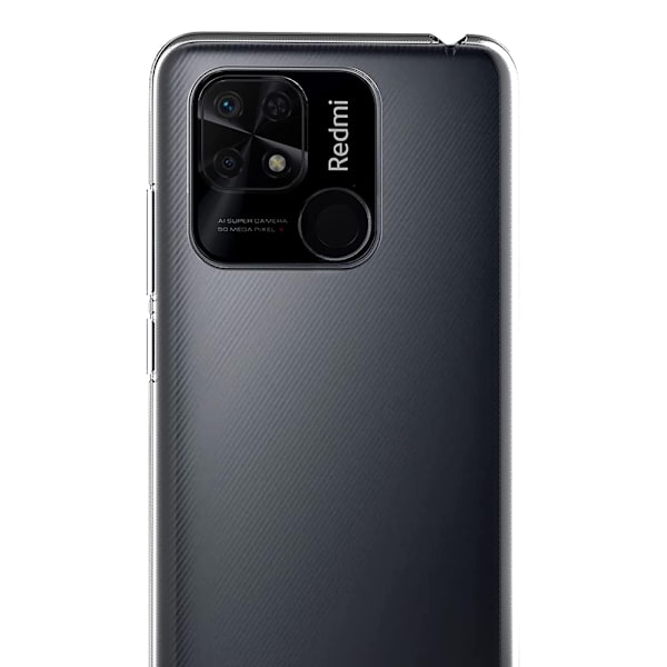 Redmi 10C NFC - Slitstarkt och Extra Reptåligt Skyddsskal i silikon Transparent
