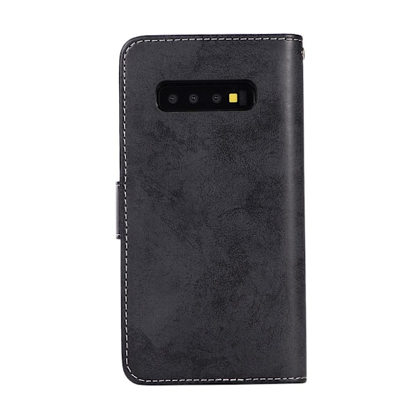 Smart Fodral med Dubbelfunktion till Samsung Galaxy S10 PLUS Svart