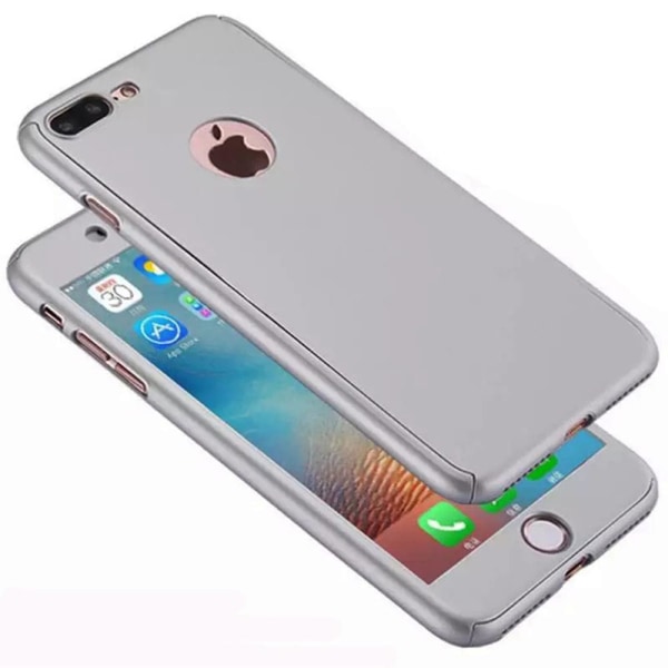 iPhone 7 Plus - Tyylikäs Double Shell (FLOVEME) Lila