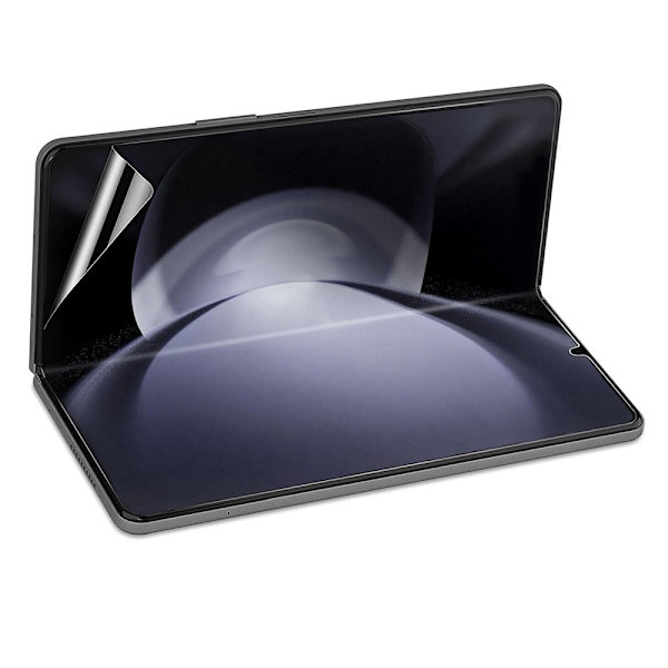 1 Set Hydrogel Skärmskydd Huvudskärm+Baksida för Galaxy Z Fold 5 Transparent