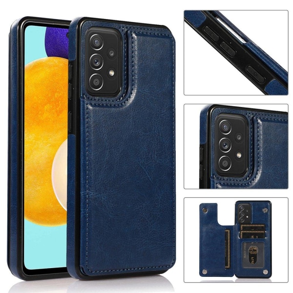 Samsung Galaxy A52 - NKOBEE Cover med kortholder Svart