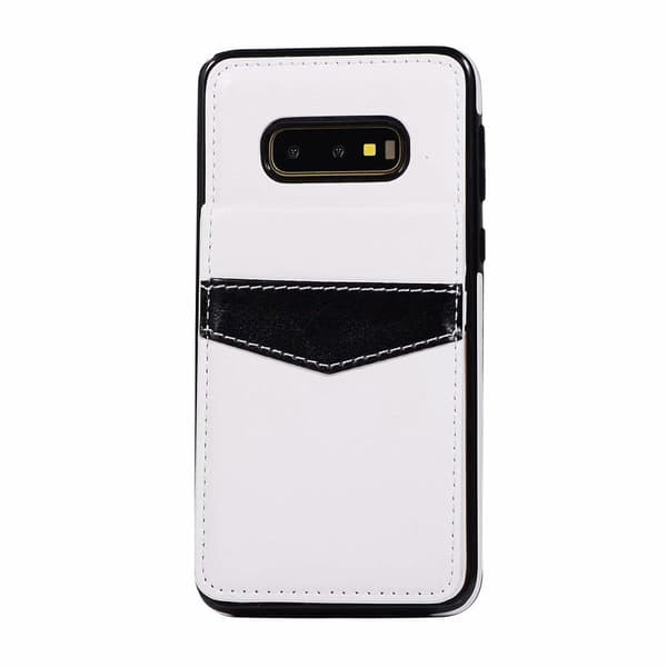 Samsung Galaxy S10E - Praktiskt Stilrent Skal (LEMAN) Blå Blå
