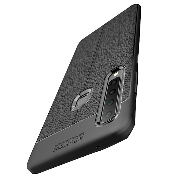 Samsung Galaxy A9 2018 - Stilsäkert Auto Focus Skal Mörkblå