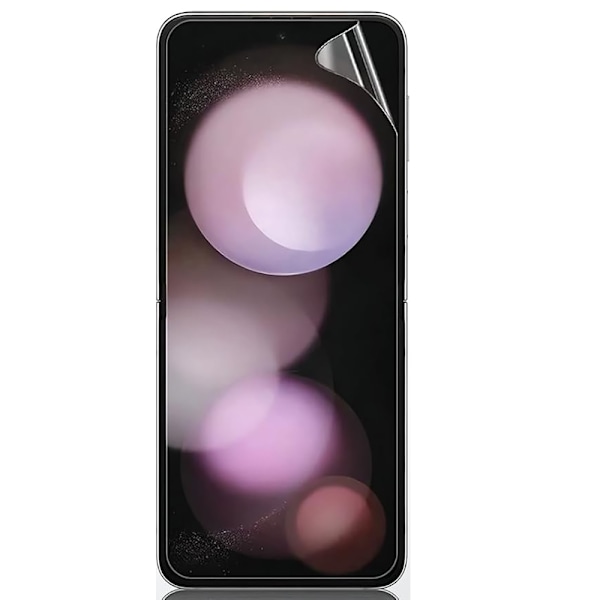 Z Flip 6 4in1 - Hydrogel Skärmskydd & 2.5D Kameralinsskydd