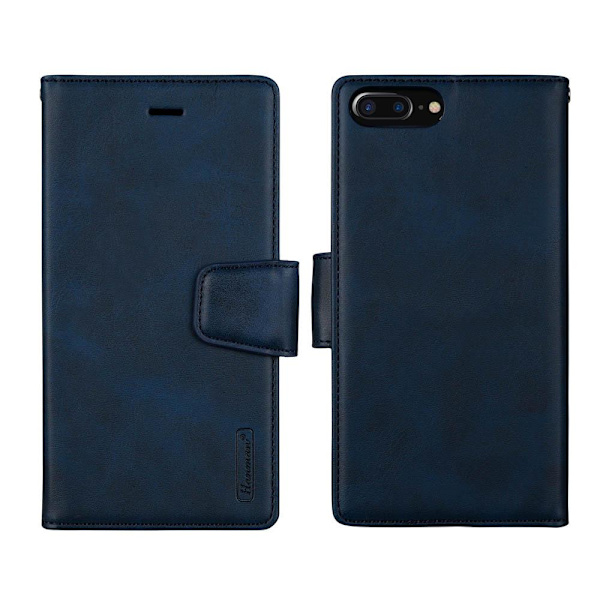 iPhone 8 Plus - Exklusivt Dubbelfunktion Plånboksfodral Roséguld