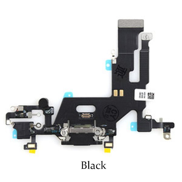USB-laddningsport Flex-kabel iPhone 11 Grön