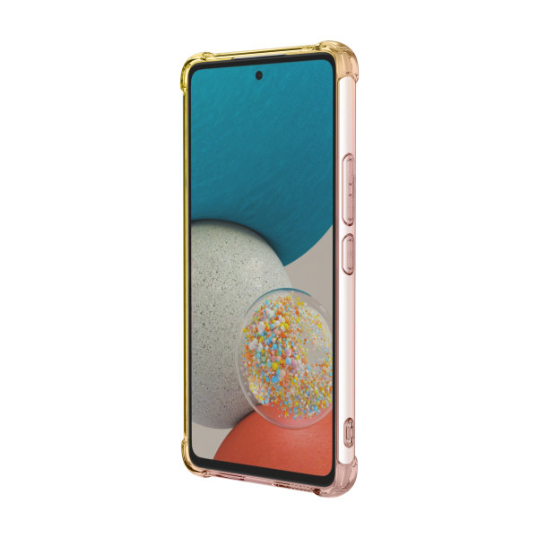 Samsung Galaxy A53 5G - Floveme-deksel Rosa/Lila