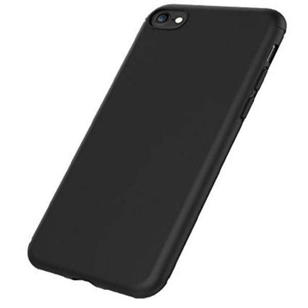 iPhone 7 - Stilrent Mattbehandlat Silikonskal Svart