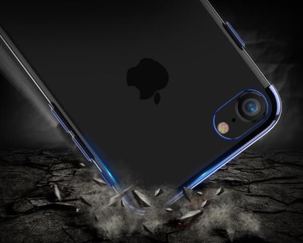iPhone 7 PLUS - Stilrent och Elegant Silikonskal från FLOVEME Guld