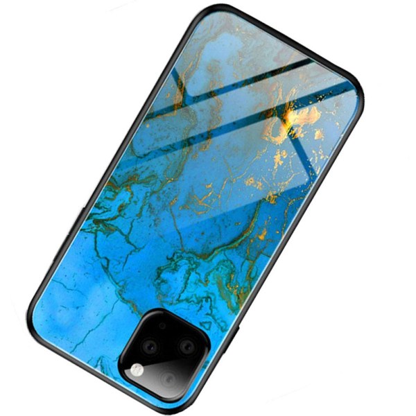 iPhone 11 Pro - Stilrent Skyddande Nkobee Skal DarkBlue 2