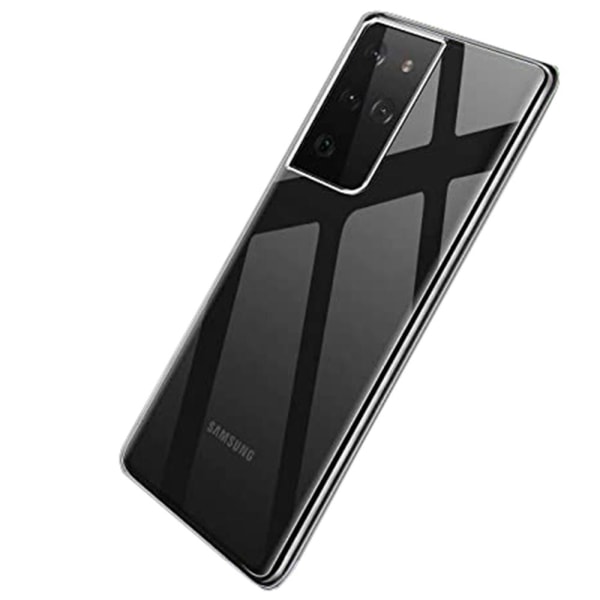 Samsung Galaxy S21 Ultra - Floveme Silikonskal Transparent
