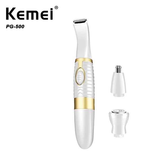 Smidig 4 i 1 Rakapparat Kemei KM-PG500 Vit