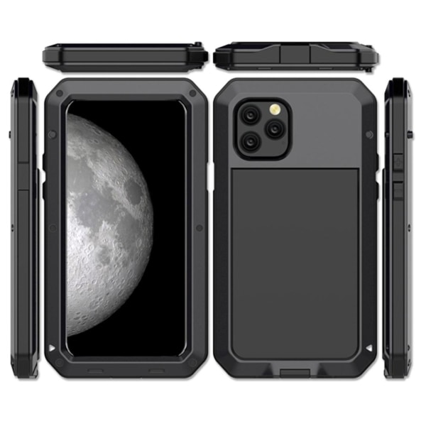 iPhone 11 - Heavy Duty Protective Full Cover Cover Svart