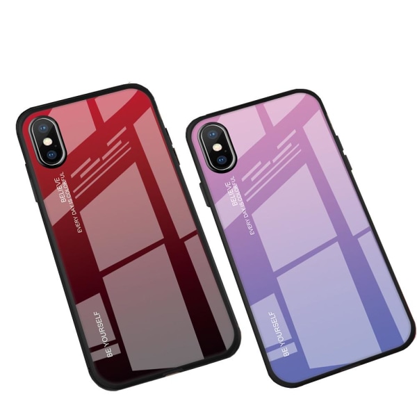 iPhone X/XS - Stilfuldt beskyttelsescover (GALAXY RAIN) 3