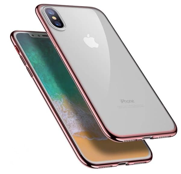iPhone X - Elegant Praktiskt Skal Hög Kvalite Svart