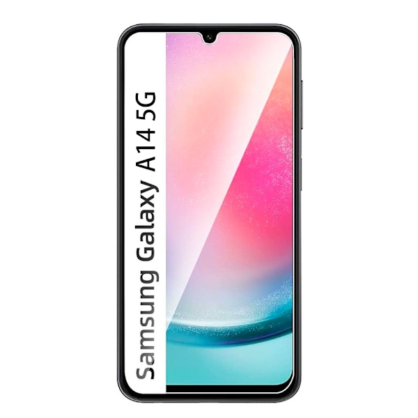 3-PACK Samsung galaxy A14 5G Skärmskydd i Härdat glas Transparent