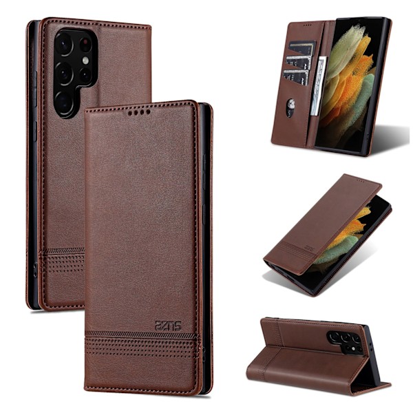 Samsung Galaxy S25 Ultra  Plånboksfodral med funktion & stil Svart