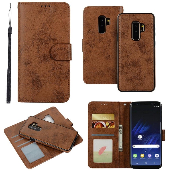 Smart Fodral med Dubbelfunktion till Samsung Galaxy S9Plus Svart