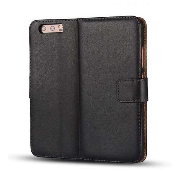 Huawei P10 Plus - Stilrent Plånboksfodral från TOMKAS (Läder) Ljusrosa