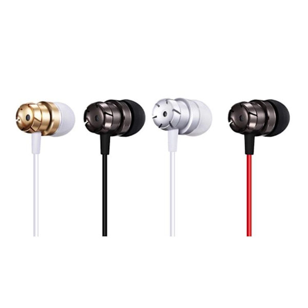 In-ear Hörlurar Hurricane Silver Silver