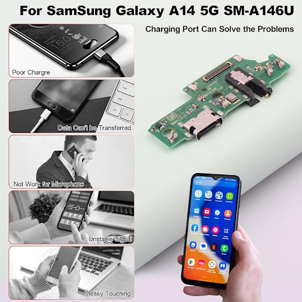 Samsung Galaxy A14 5G - Reservdel Laddningsport