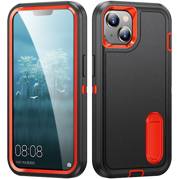 Elegant och Robust Skydd för iPhone 13 Mini Grön
