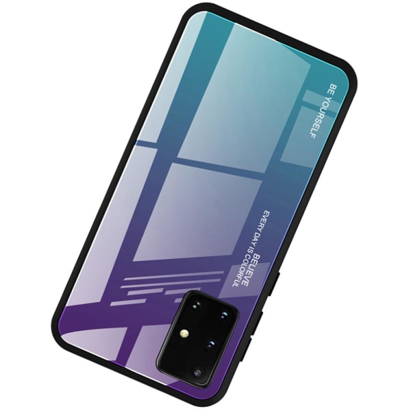 Samsung Galaxy A71 - Elegant beskyttelsescover NKOBEE Purple 3