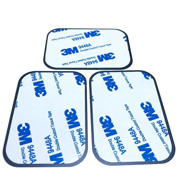 Metalplade til mobilholder (magnetisk holder) Silver