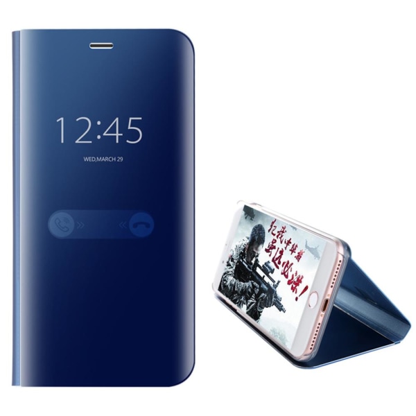 iPhone 8 - Exklusivt Smart Leman Fodral Himmelsblå