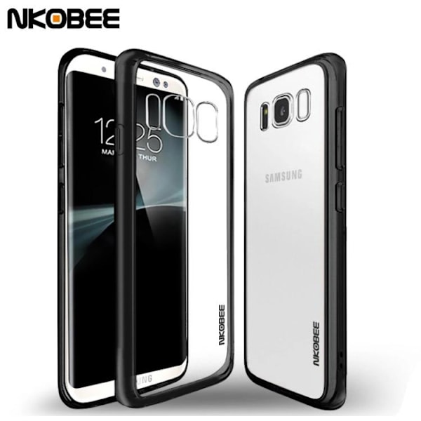 Samsung Galaxy S8+ - NAKOBEE Stilrent Skal (ORIGINAL) Svart