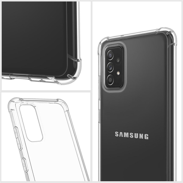 Samsung Galaxy A72 - Suojakotelo FLOVEME Transparent